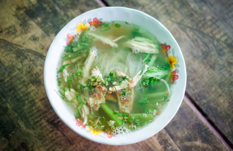 Sopa en los restaurantes donde comer en Siem Reap