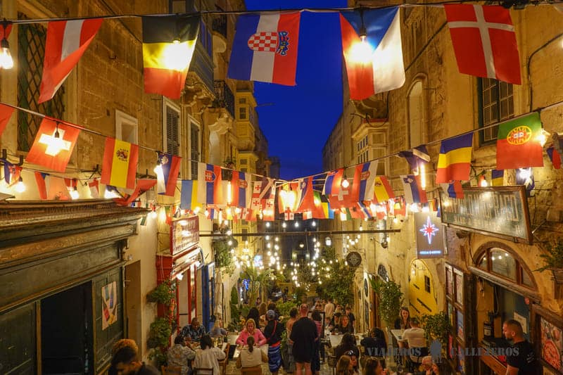 st lucia street la valeta malta