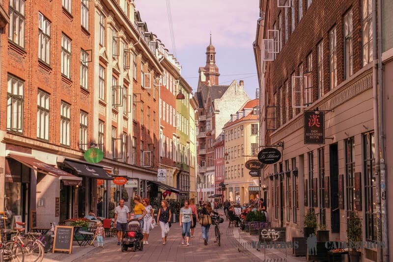 stroget en la guía de Copenhague
