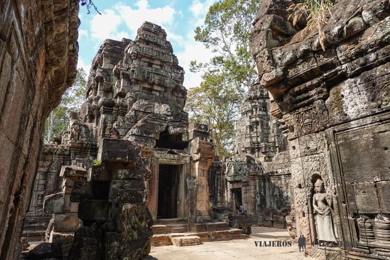 Ta Som en Angkor Camboya