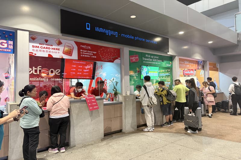 Internet al viajar a Camboya