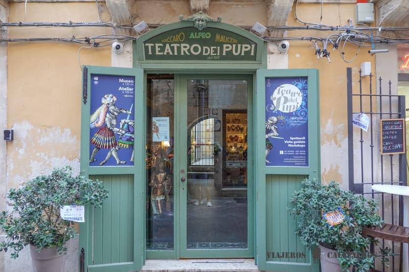 teatro pupi siracusa sicilia