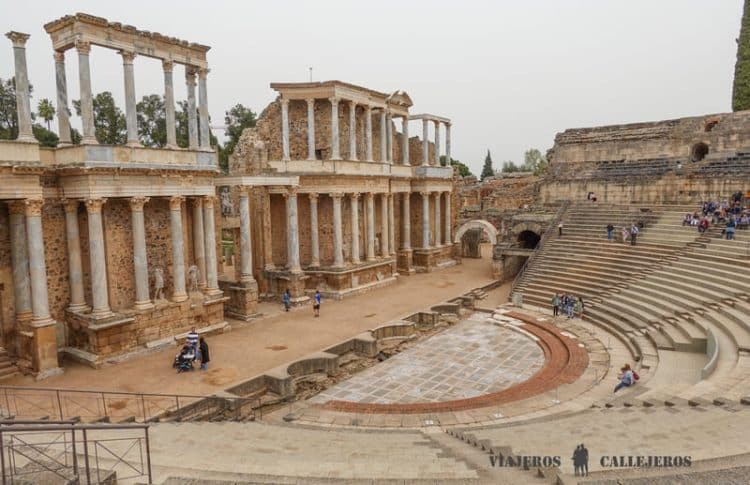 Mérida en la guía de Extremadura