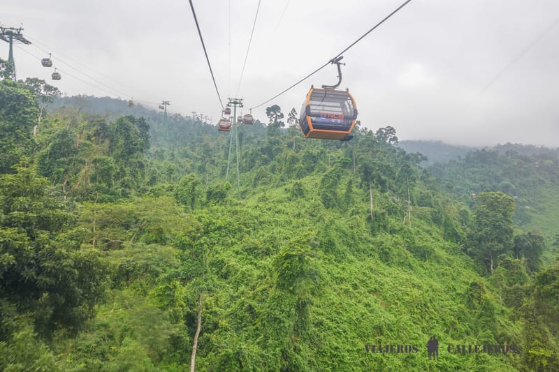 Teleférico en Ba Na Hills