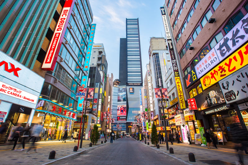 Shinjuku Tokio en tres días
