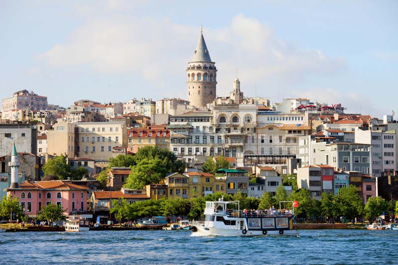 Torre de Gálata, conexión a internet en Turquía