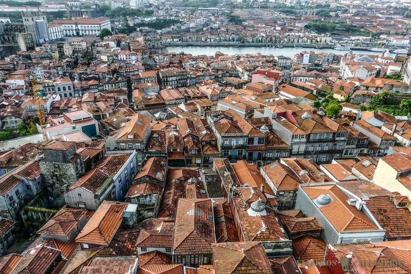 Torre de los Clérigos en la ruta por Oporto en dos días