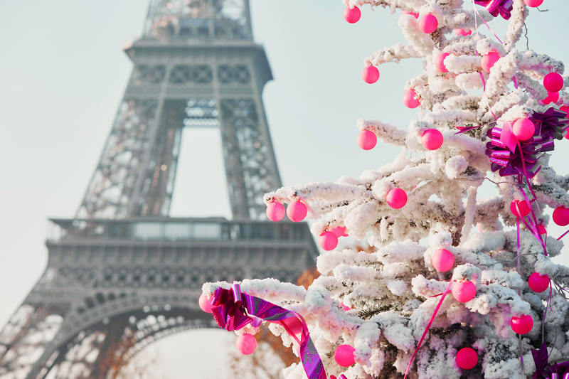 torre eiffel navidad