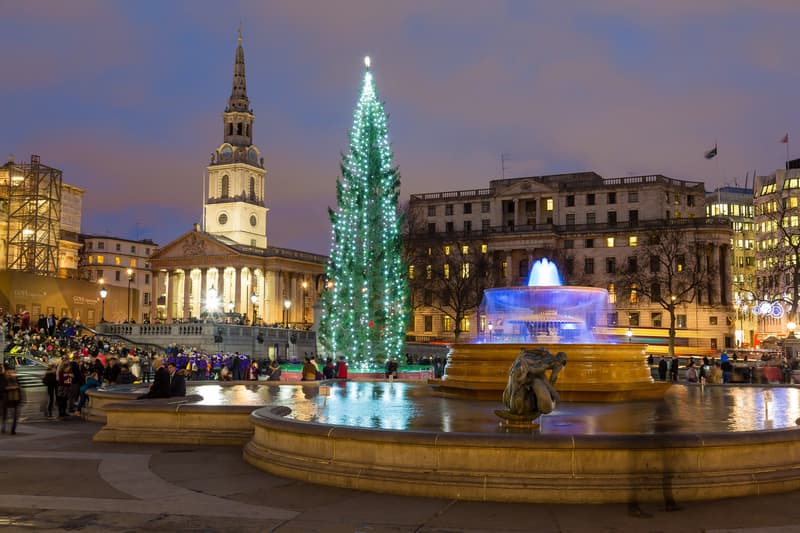 Mercado navideƱo de Trafalgar Square