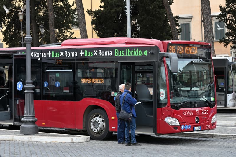 Transporte incluido en el Roma Pass