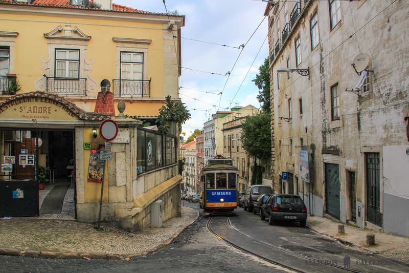 Tranvía en Lisboa