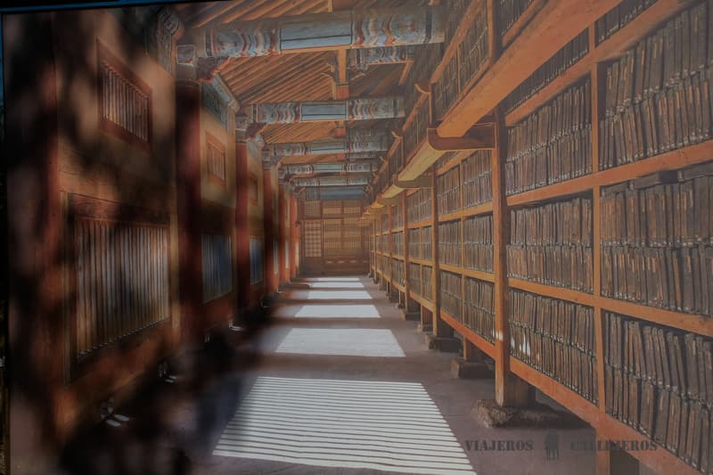 Tripitaka coreana en el Templo Haeinsa