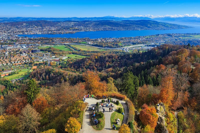 Mirador Üetliberg suiza