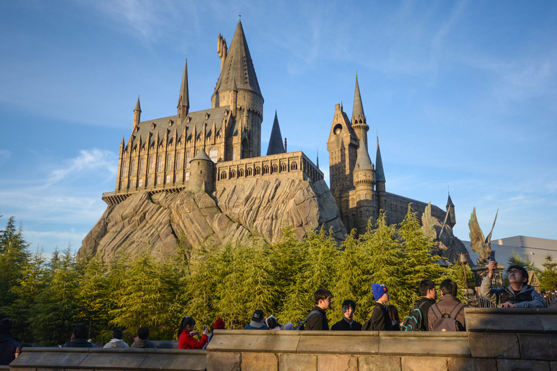 Castillo de Hogwarts Universal Studios Japan