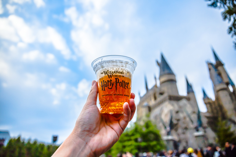 Cerveza de mantequilla en Universal Studios Japan