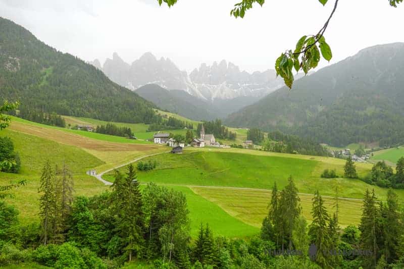 Val di Funes itinerario por los Dolomitas