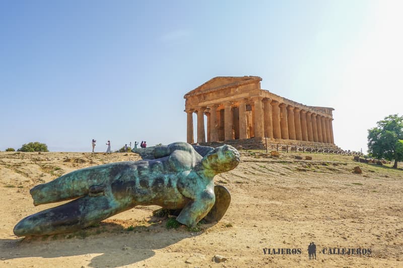 Valle de los Templos en la guía de Sicilia