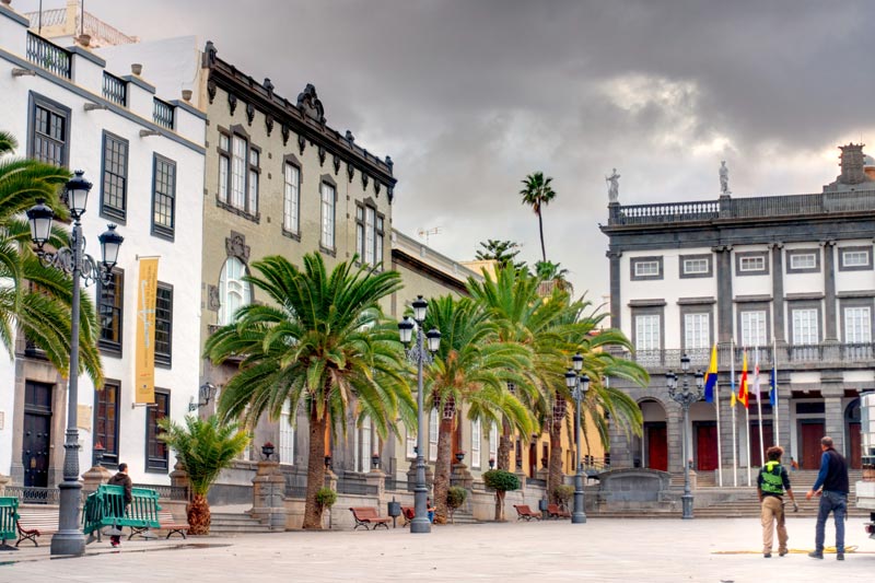 Barrio de Vegueta en Las Palmas de Gran Canaria