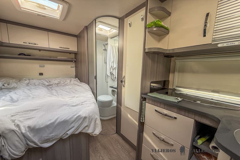Viajar en autocaravana con baño