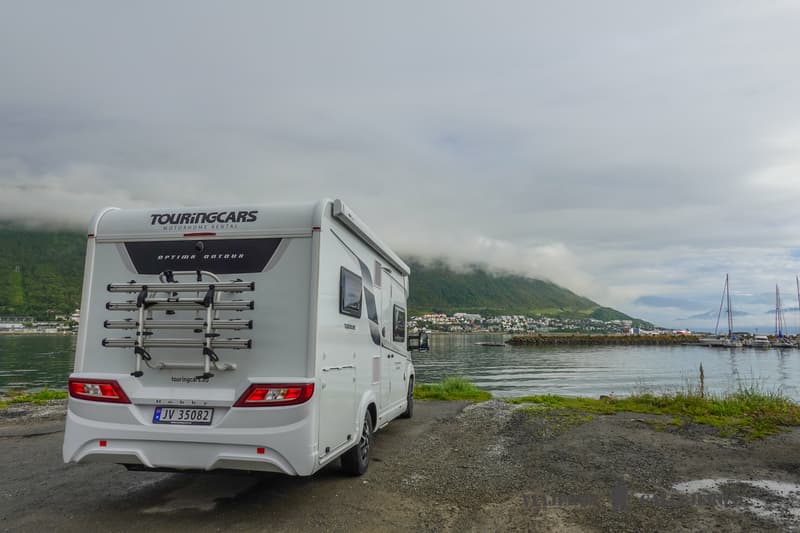 Viajar en autocaravana en Tromso