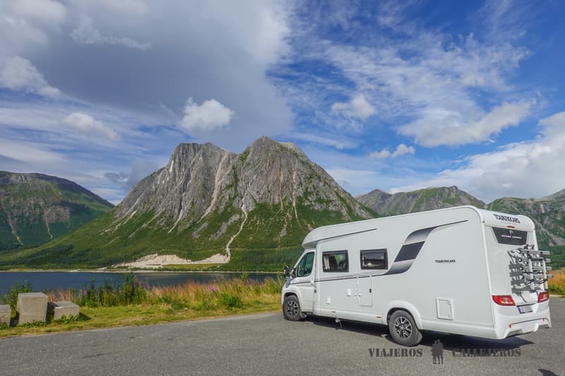 Viajar en autocaravana por Noruega