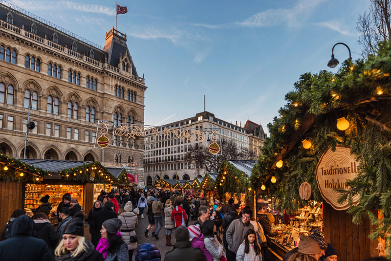 mercados navideños de Viena