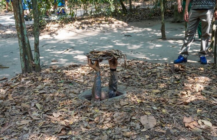 Visitar los Túneles de Cu Chi en Vietnam