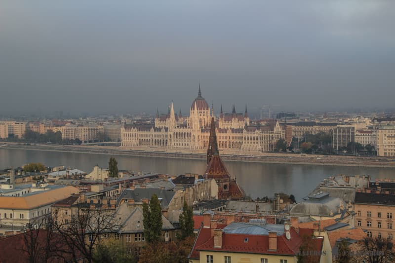 Vistas de la ciudad desde el Bastión de los Pescadores