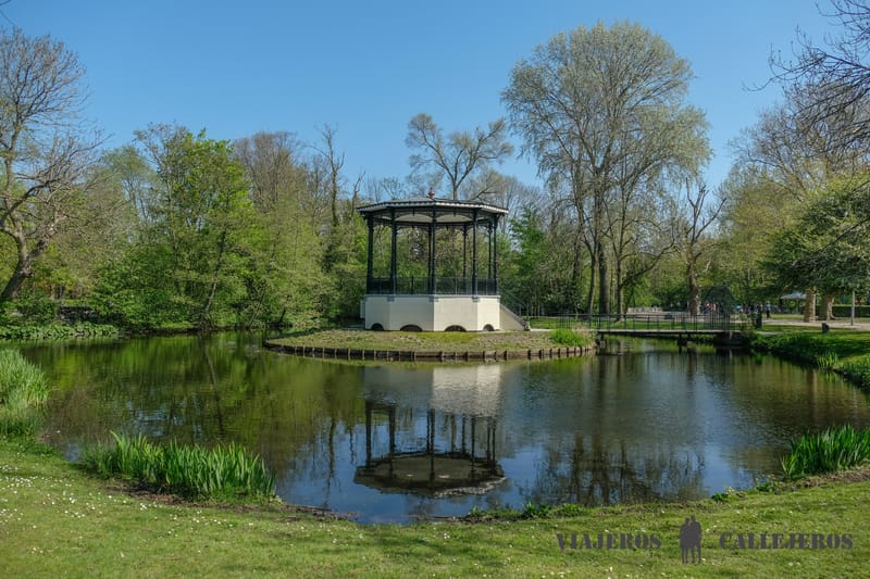 Vondelpark en el recorrido por Ámsterdam en tres días