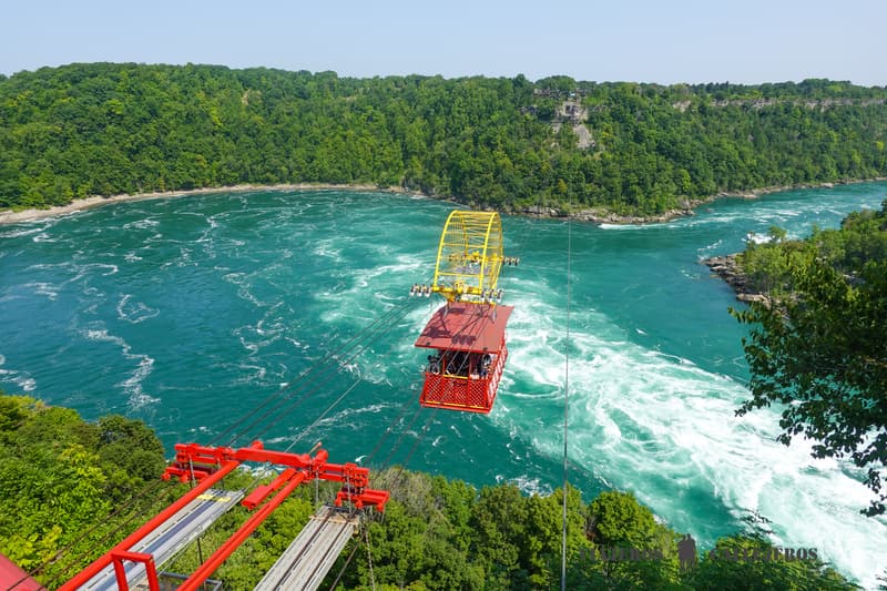 Whirpool Aero Car, otra de las atracciones que visitar en las cataratas del Niágara