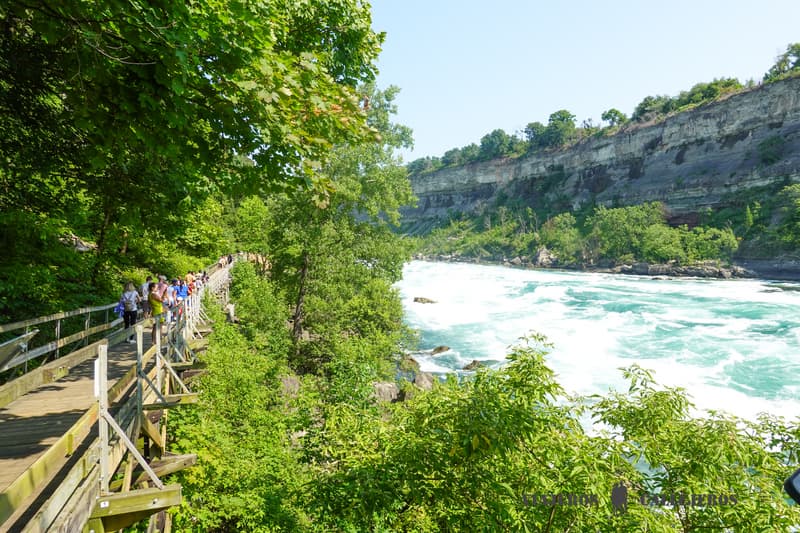 White Water Walk, otro de los lugares que visitar en las cataratas del Niágara